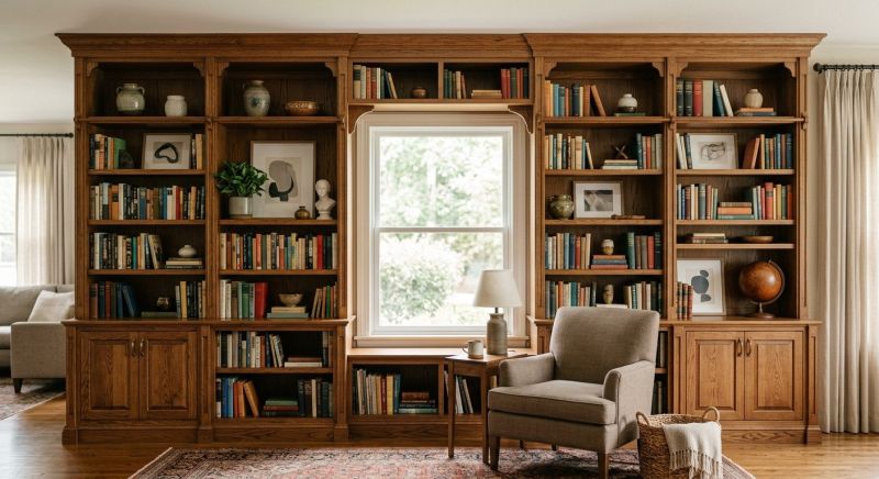 Bookshelves Installation in Raleigh, NC